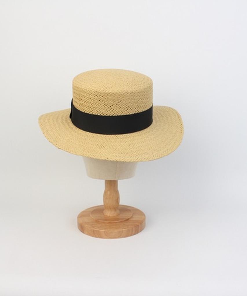 Yunibeosyeolkemiseuteuli Beige Small Logo Panama Hat Panama Hat