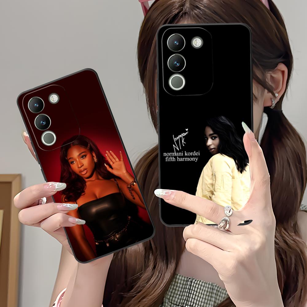 Normani Kordei Matte TPU Mobile Phone Case for VIVO Y77 76 75 74 73 72 58 56 55 51 50 38 36 Y19 Y18 Y03 Y01 5G Colorful Cover