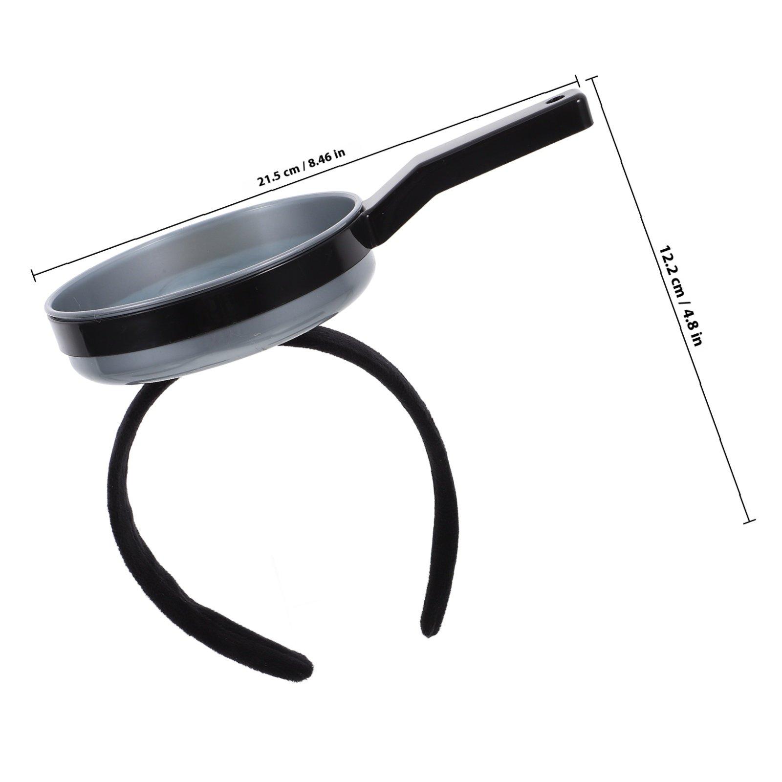 

Pan Style Headband Unique Stylish Funny Party Hair Hoop for Events Photo Props Dress Up Costume Carnival Festival Wedding серый