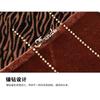 Autumn and Winter New Splicing Fashion Trend Hot Diamond Slimming  Bottoming Shirt Loose Top