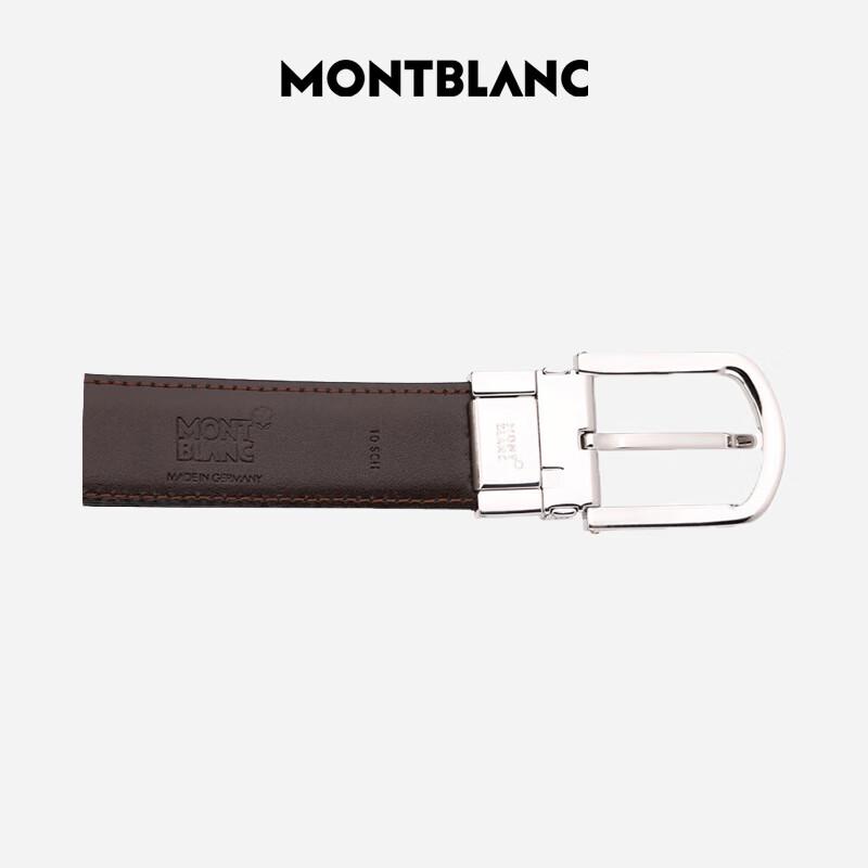 Montblanc Reversible Pin Buckle Leather Belt