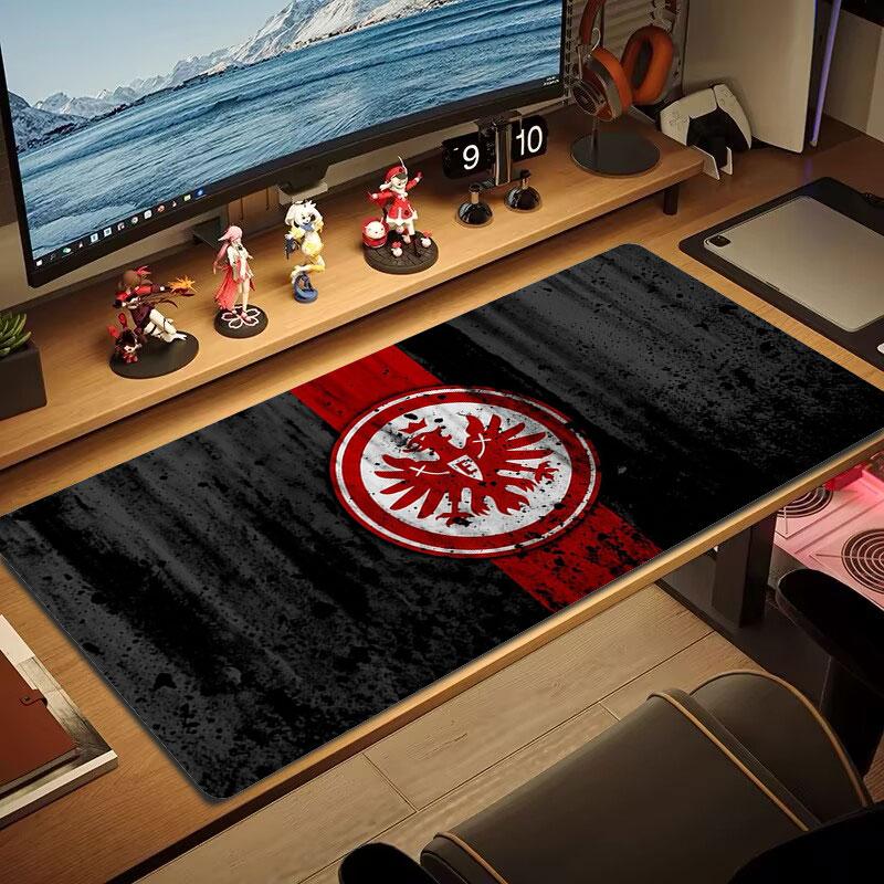 Eintracht Frankfurt Large Size Mouse Pad Large Gaming Table Cushion Non-slip Laptop Tablet Big Mousepad XXL Mat Mini PC Playmat With Lock Edge