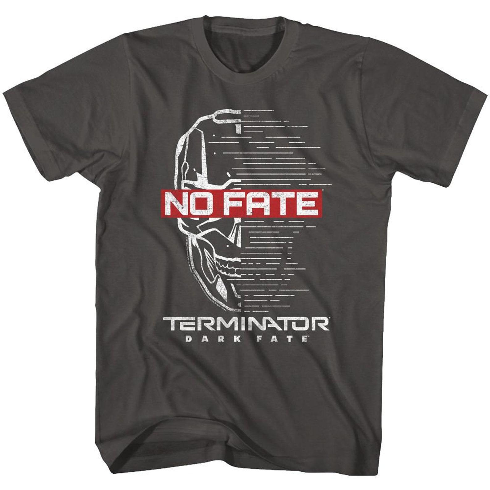 Terminator Dark Fate No Fate Smoke Adult T-Shirt S