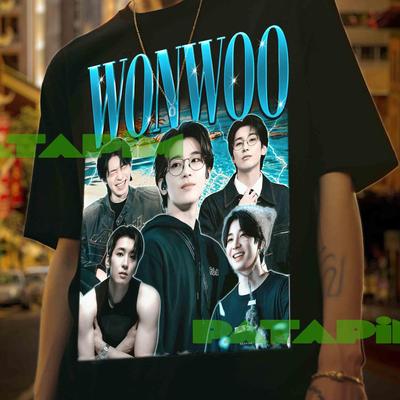 Wonwoo Kpop Retro Graphic Tee: Kpop Idol Unisex Sweatshirt, Wonwoo Seventeen Kpop Shirt
