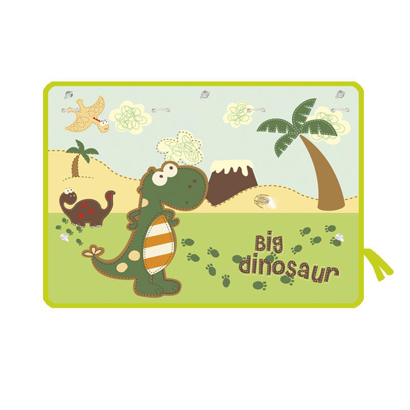 Korean Style Cartoon Car Window Sunshade Curtains with Suction Cups
