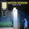 1/2 Motion Sensor Solar Rechargeable Street Lamp Outdoor Wall Lamp for Courtyard and Porch Lighting Decoration Light