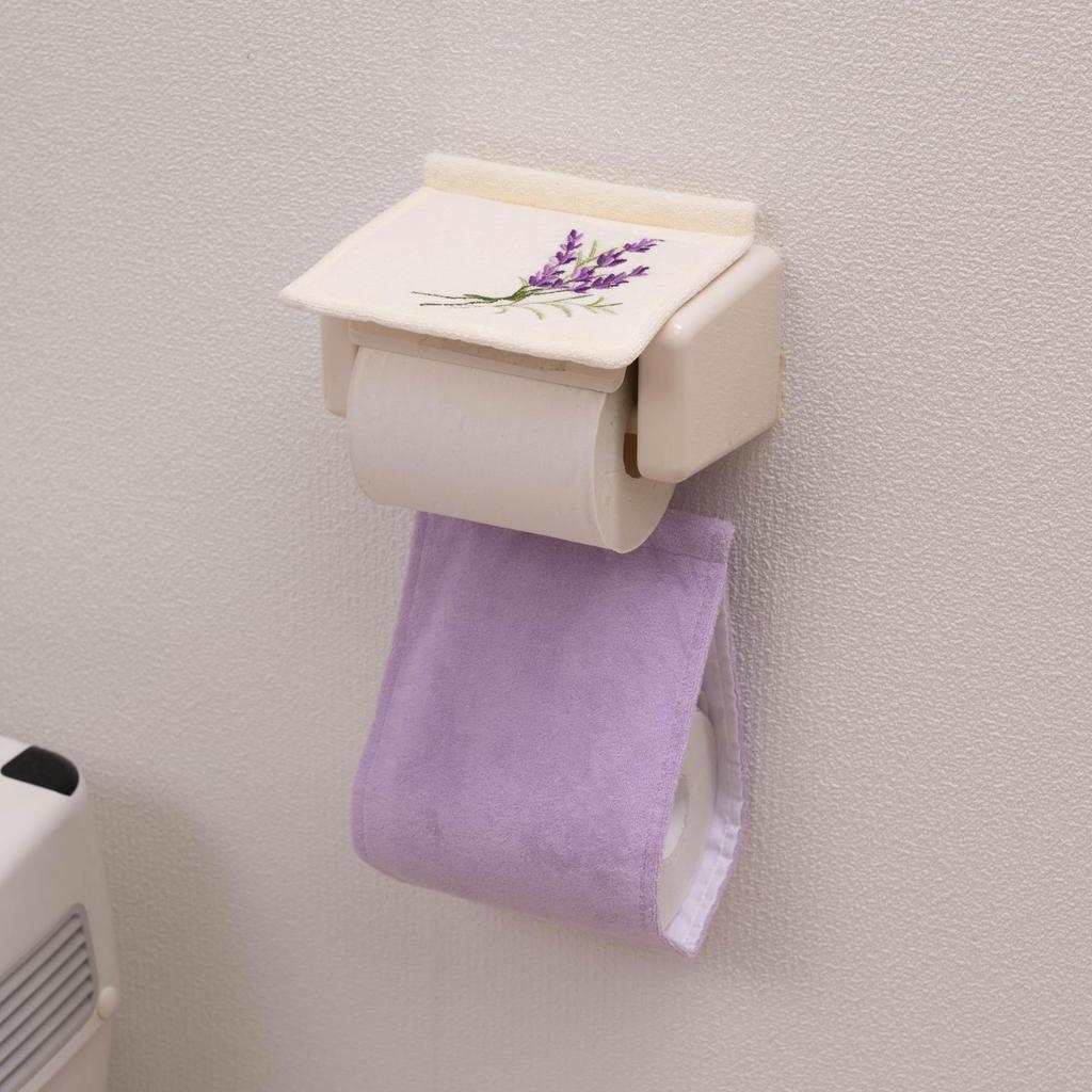 Senko S.D.S Süßes Lavendel Toilettenpapierhalterbezug, Lavendelblüte, 64712