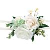 5Pcs Rose Wrist Corsages Wristband for Bridal and Bridesmaid, Wrist Corsages for Wedding Ceremony Anniversary Proms