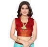 TreegoArt Fashion Women's Bhagalpuri Cotton Printed Saree With Unstitched Blouse Piece - Pack Of 1