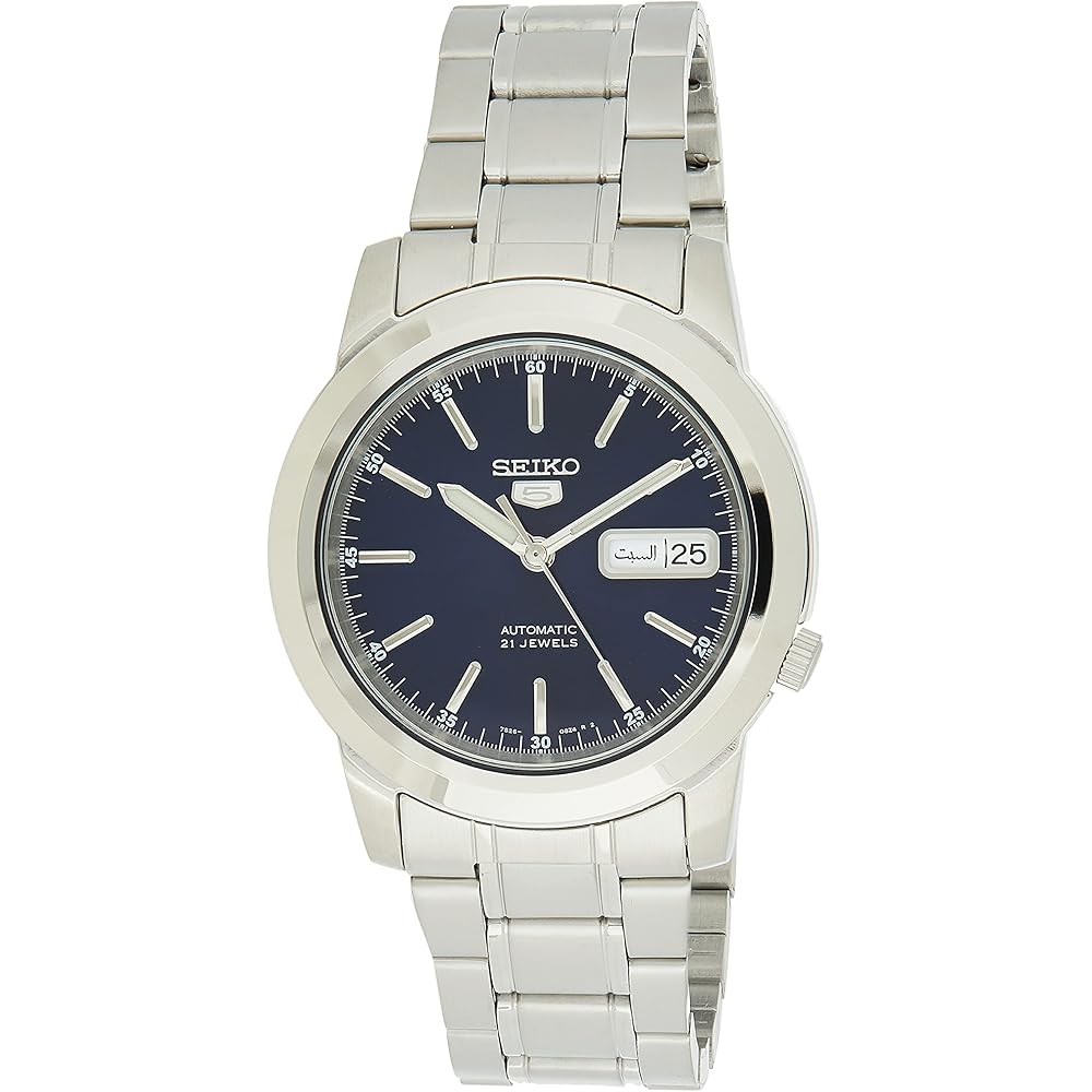 Seiko Seiko 5 Automatic Watch Blue Dial SNKE51K1 Men s Wristwatch