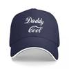 Daddy Cool Happy Fathers Day  Baseball Cap Sports Cap Snap Back Hat Womens Golf Clothing Unisexs
