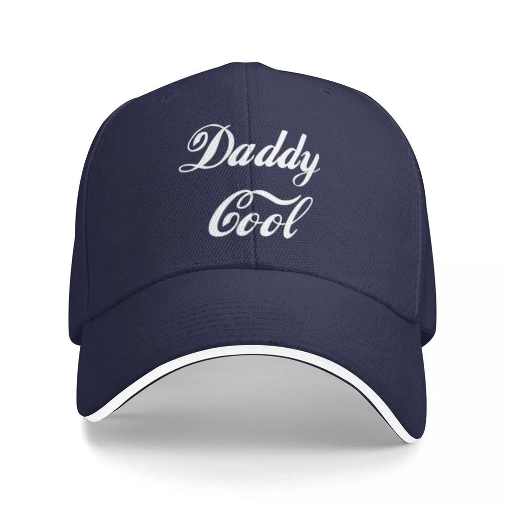 Daddy Cool Happy Fathers Day Baseball Cap Sports Cap Snap Back Hat Womens Golf Clothing Unisexs