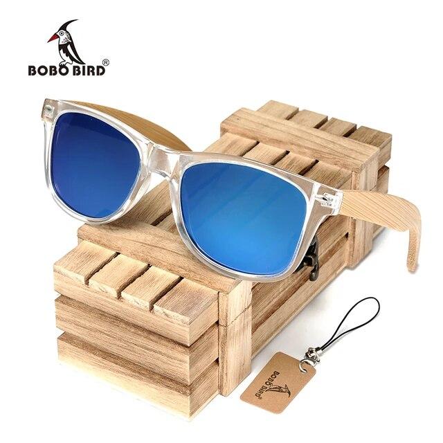 Natürliche Kinder Bambus Holz Sonnenbrille Hand Gefertigte Polarisierte Spiegel