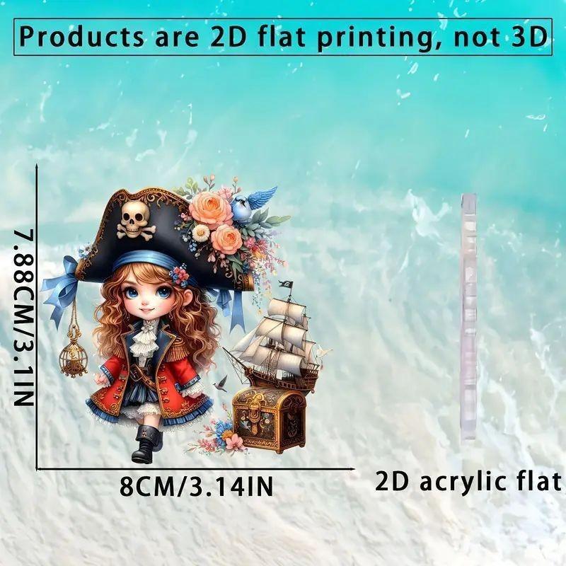Accessory Interior Car Acrylic Cartoon Girl Pendant Halloween Themed Decoration