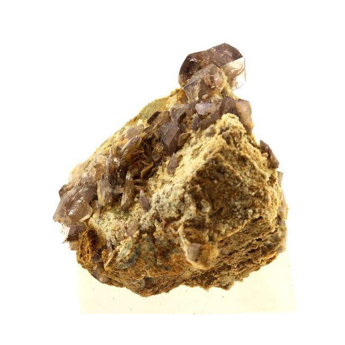 Pierres et Minéraux. Axinite. 165.0 ct. La Balme d'Auris, Bourg d'Oisans, Isère, France..