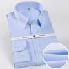 Men's Houndstooth Pattern Spread Collar Non-Iron Formal Shirts 100% Cotton - Long Sleeve Premium Quality Business Office Wear