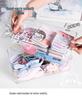 Acrylic Desktop Storage Box: Transparent Organizer for Cosmetics, Masks, Snacks, and Sundries. Perfect for Dorm Rooms.