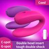Couple Vibrator Egg U-Type Vagina And Clitoris Stimulate G-Spot Massage Female Adult Products Masturbator Sex Toy for Women 18+