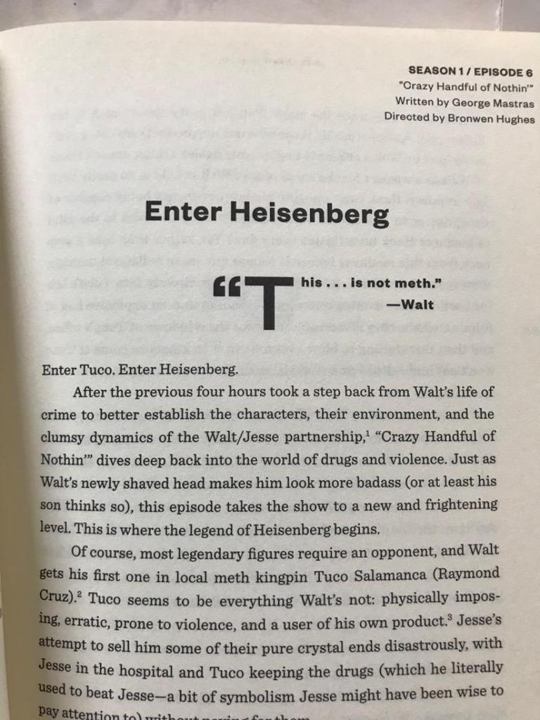 [USED] Breaking Bad 101: The Complete Critical