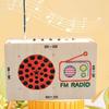 Handmade DIY DIY FM Radio Steam Model Scientific Training FM Radio  Outdoor Camping
