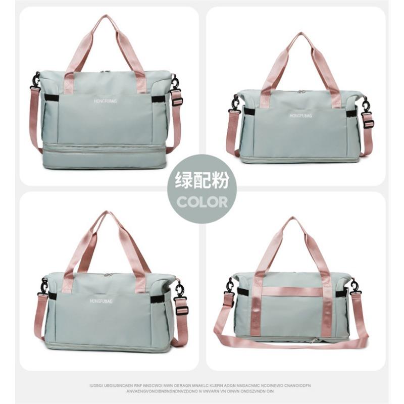 New large-capacity travel bag tote bag, fresh and versatile for men and women, a must-have tote bag when going out