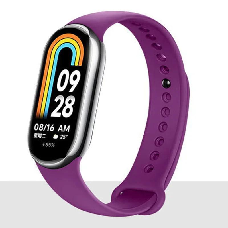 Curea pentru Mi band 8 xiaomi 8 NFC Brățară Sport Curea de înlocuire din silicon Smartwatch Brățară Curea de ceas Xiaomi Mi Band 8 Curea