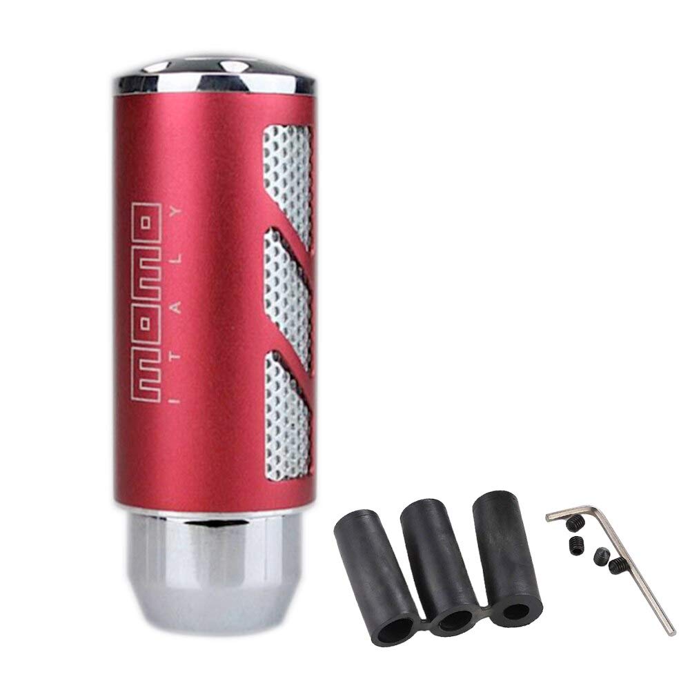 Momo Race Aluminum Billet Car Shift Knob Universal Gear Shifter Knob - Black