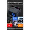 Car Inverter 150W Peak DC12V/24V To 110V/220V LED Display Sockets Power Inverter Adaptor Fast Charging