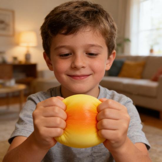 1/2/3Pcs Simulation Butter Bread Squeeze Slow Rising Stress Toy Soft Relief Bread Sensory Toy Decompression Realistic