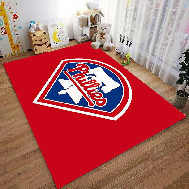 Phillies Logo Red Carpet suitable as a non-slip mat for the living room or bedroom sofa