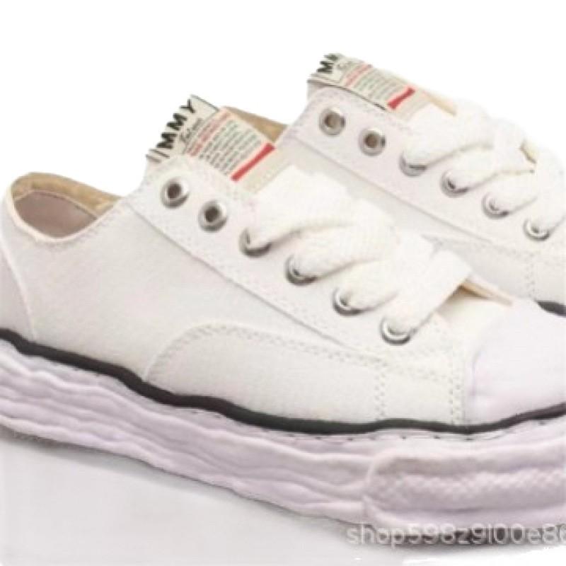 Unisex Canvas Sneakers Low Top Thick Sole Comfortable Casual Shoes Men Women Fall Winter
