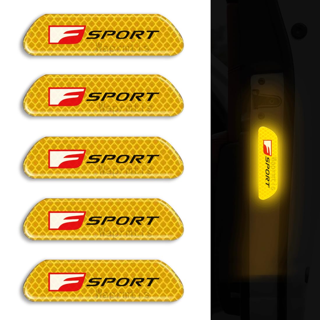 

Lexus Fsport Car Decal Anti Collision Warning Sticker Car High Intensity Reflective Sticker RX Lexus Fsport