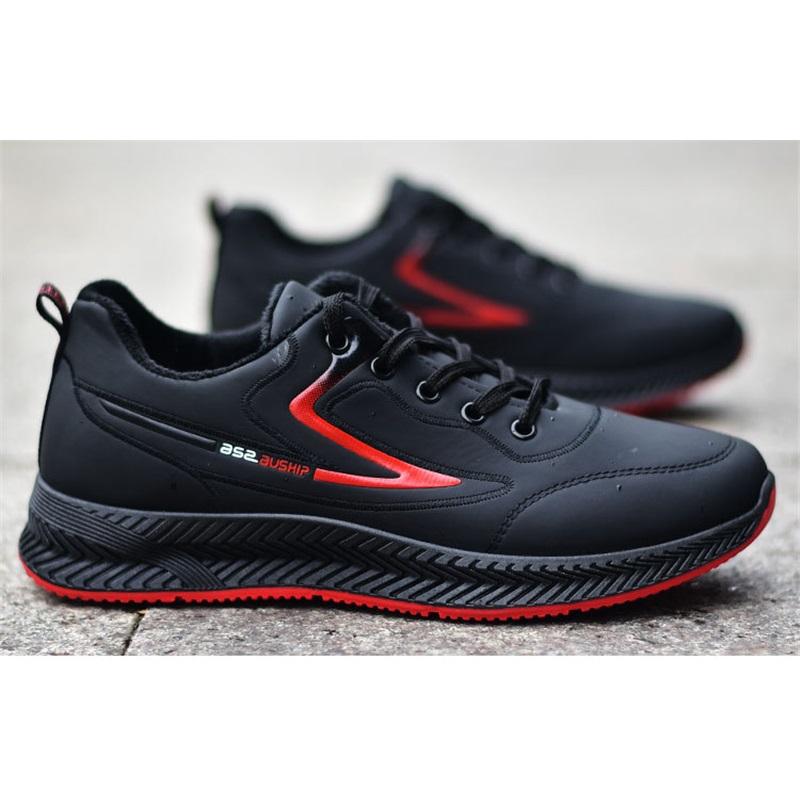 Men's Waterproof Sports Shoes Leather Casual Air Cushion Running Men's Shoes Sneakers