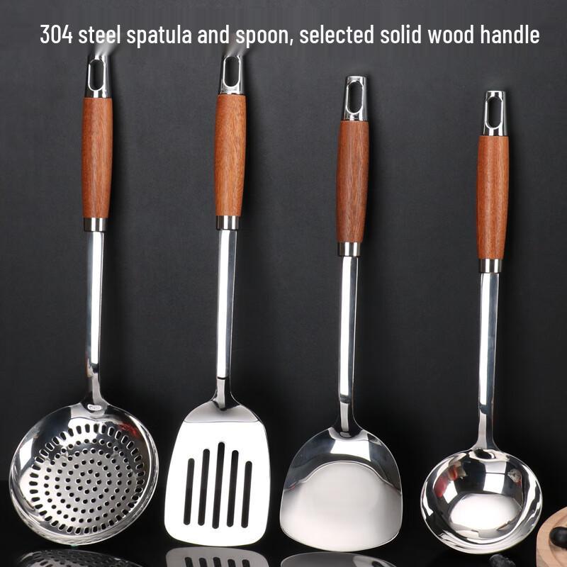 ZISIZ Wokspatelset i rostfritt stål