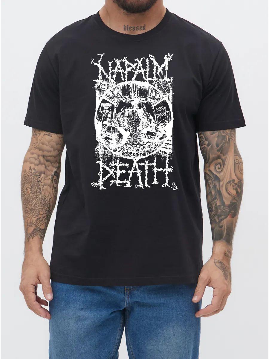 Black Napalm Death metal T-shirt S