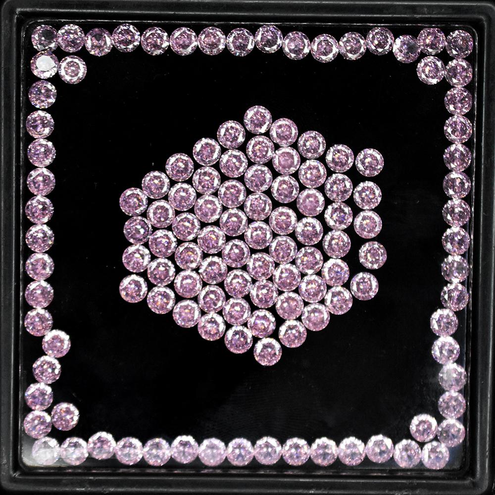 Natural Pink Sapphire Loose Gemstone 5x5 mm 12 pcs Lot Round Cut September Birthday Birthstone