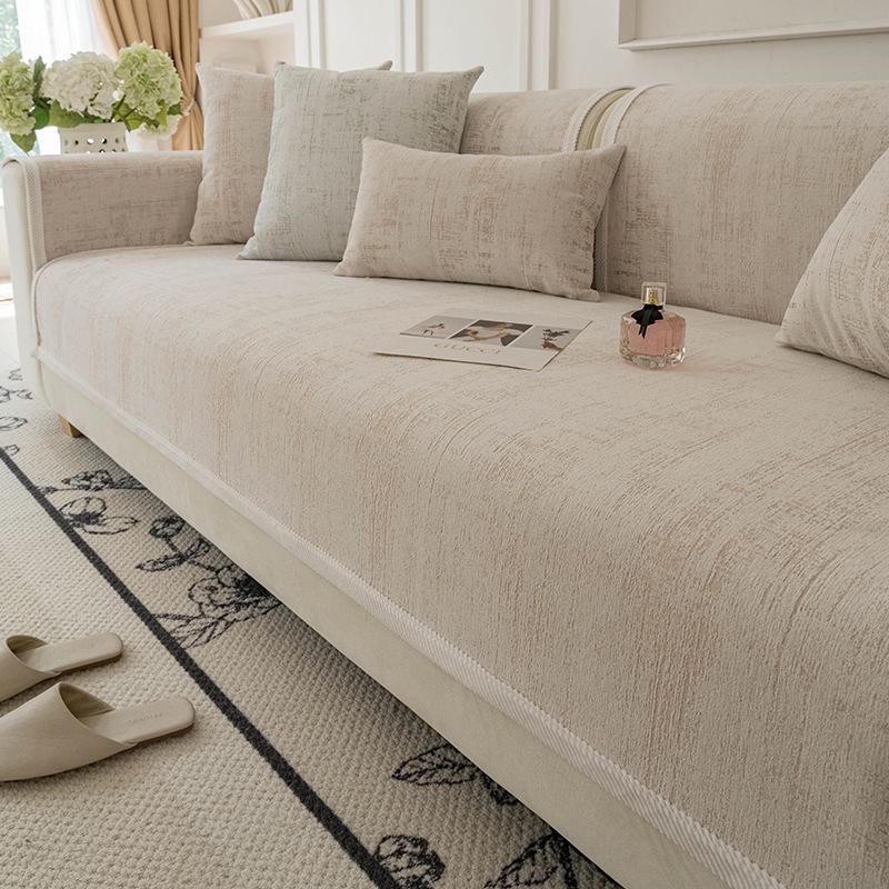 Chenier Sofa Cushion  New Four-Season Universal French Straight Row Seat Cushion Non-Slip And Anti-Cat Scratch Sofa Cover