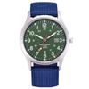 Men's Casual Nylon Band Quartz Sports Watch with Date Function