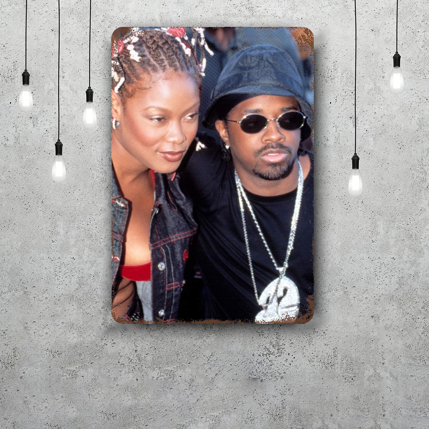 

Jermaine Dupri Retro Vintage Tin Sign Poster Decorative Plaque Metal Plate Wall Decor 20x30cm（7.8x11.8inch）