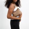 Coach Laurel 19 Small Shoulder Bag Signature Canvas Women Mini Hobo Handbag Two Detachable Straps Shoulder Crossbody Casual Gift CBH15-IMXHE