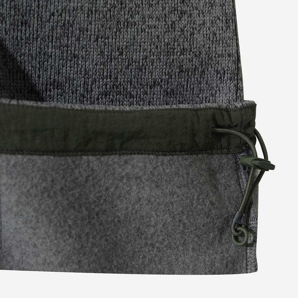 Dod Tempknit Basic Zip-Up Anorak (D.Charcoal Grey)