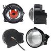 Universal Vehicle Projection Kit Dynamic Eye Car Light, Demon Synchronized RGB Animation Lamps, Decorative Auxiliary Projector Light 6/33 Mode Remote