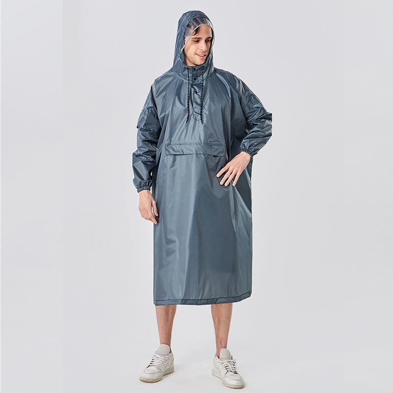 Adult medium and long extended raincoat