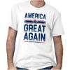 America Is Great Again USA Election Politics Womens or Mens Crewneck T Shirt Tee