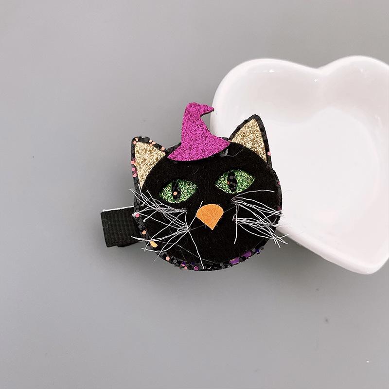 Bandeau Citrouille d'Halloween Squelettique & Pinces à Cheveux Mignonnes pour Enfants