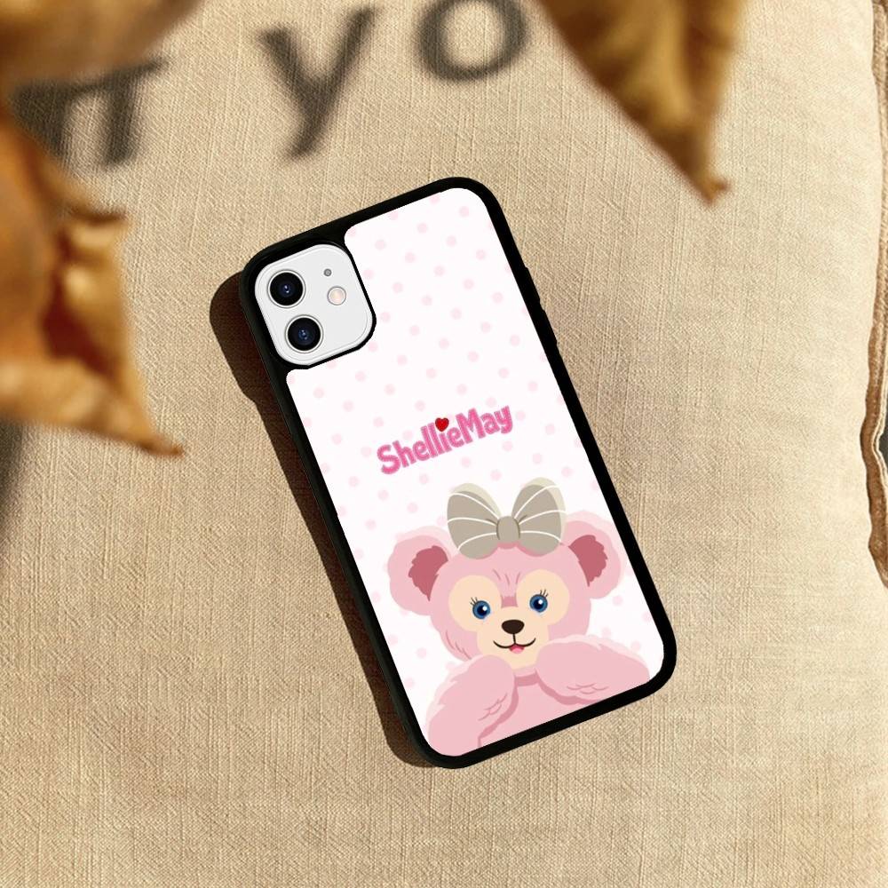 

DUFFY AND FRIENDS For iPhone 11 12 13 14 15 16 17 Pro Max Plus TPU+PC Shockproof Back Phone Cases iPhone 13