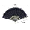 1Pcs Sweet Folding Lace Fan Lolita Decorative Fan New Chinese Dance Fan  Photography Photo Prop