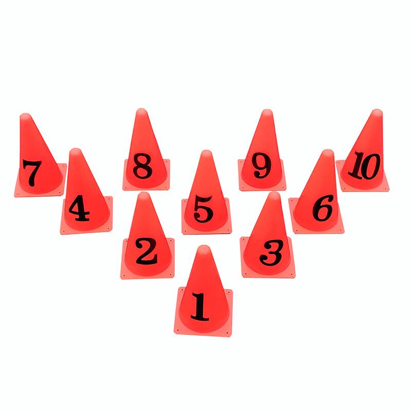 WEZHO Track & Field Training Marker Cones Set