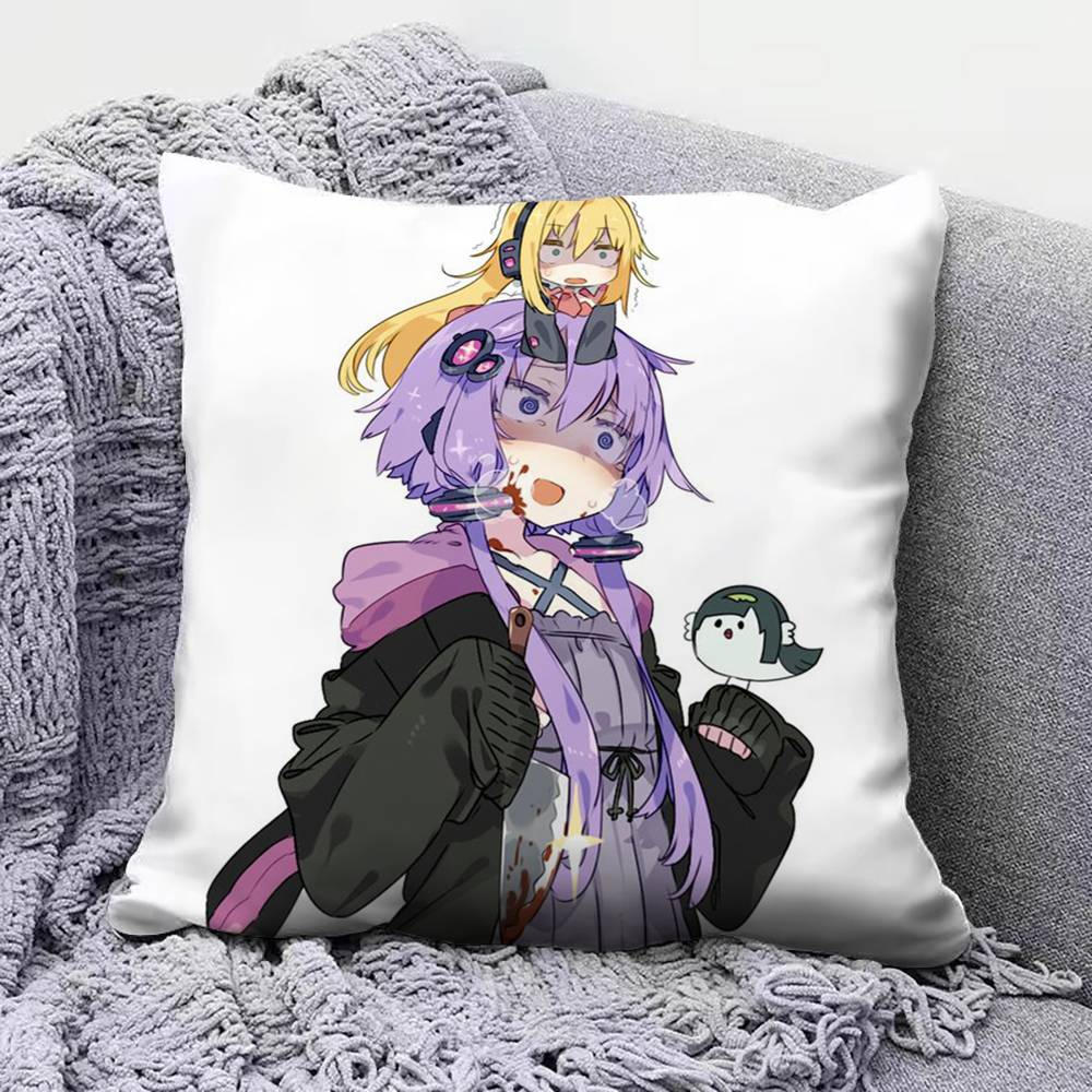 Yuzuki YYukari  Home Sofa Cushion Covers and Aecorative Custom Pillow Covers