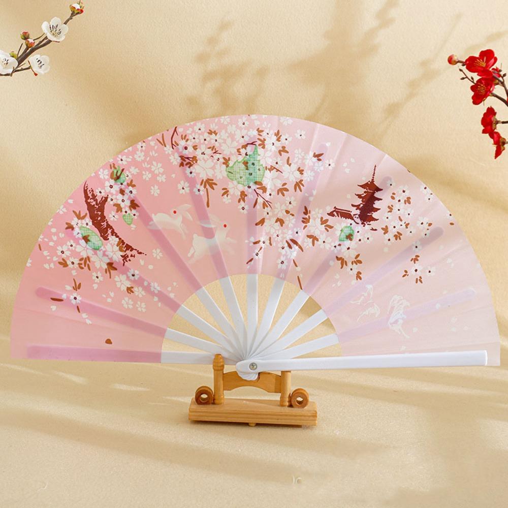 28cm kung-fu vějíř z plastových kostí, taneční vystoupení, vějíře z čínského umění, dárek, svatební večírek, dekorace